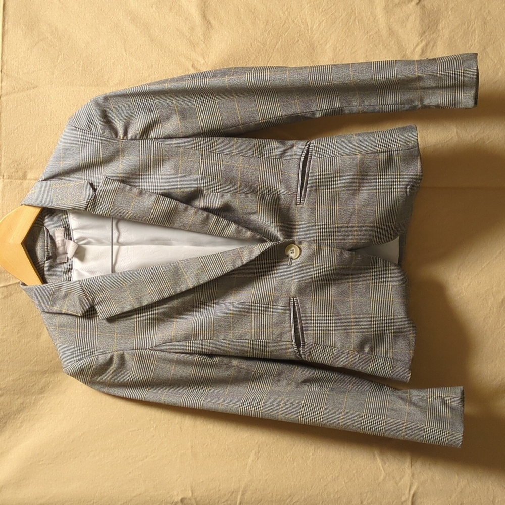 HM cropped blazer
